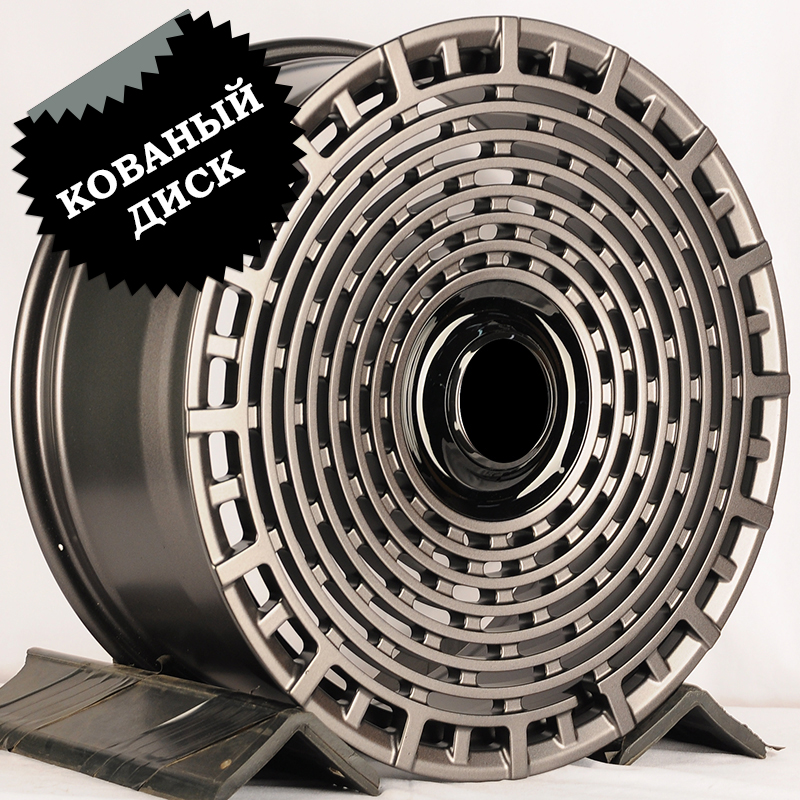 Кованый диск JETFORGED RGW333 R21 9J 5x120 ET33 Кованый диск JETFORGED RGW333 R21 9J 5x120 ET33 DIA 62.5 Matte Grey