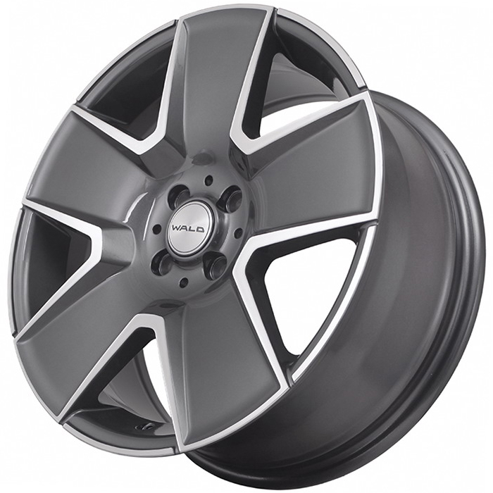 Литой диск Kipardo KF61-1700 R17 7.5J 4x100 ET40 Литой диск Kipardo KF61-1700 R17 7.5J 4x100 ET40 DIA 73.1 Gunmetal Machine Face