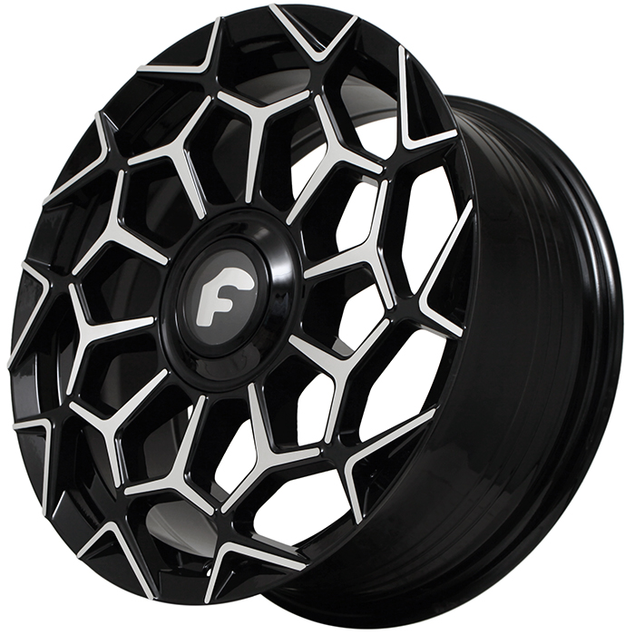 Литой диск Kipardo KF65-1705 R17 7.5J 4x98 ET25 Литой диск Kipardo KF65-1705 R17 7.5J 4x98 ET25 DIA 73.1 Gloss Black Machined Face