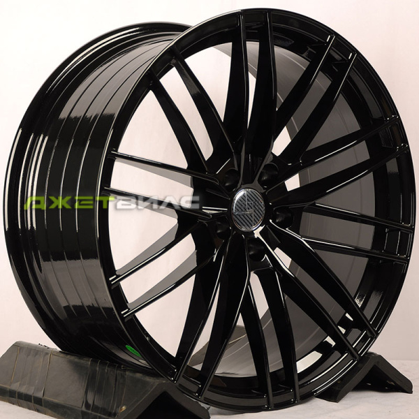 Литой диск KoKo Kuture YF0417 R22 9.5J 5x112 ET26 DIA 66.45 Gloss Black