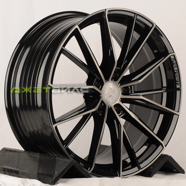Литой диск Jetwheel Galaxy D R20 8.5J 5x112 ET25 DIA 66.6 Gloss Black With Dark Tint