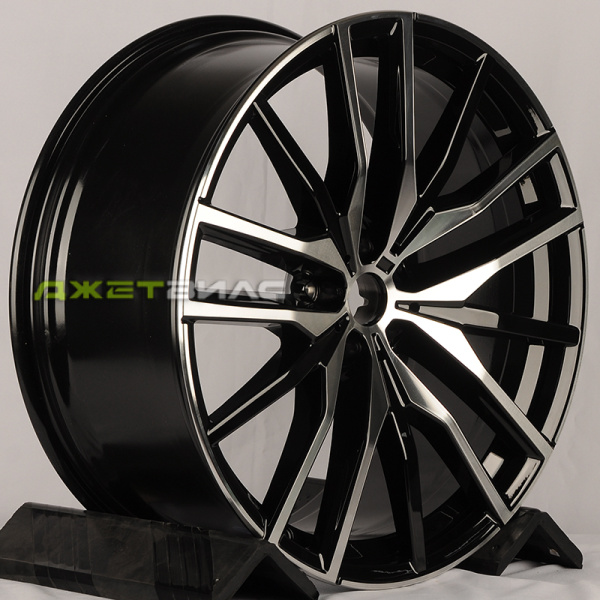 Литой диск Jetwheel L2597 R22 9.5J 5x112 ET37 DIA 66.6 BKF