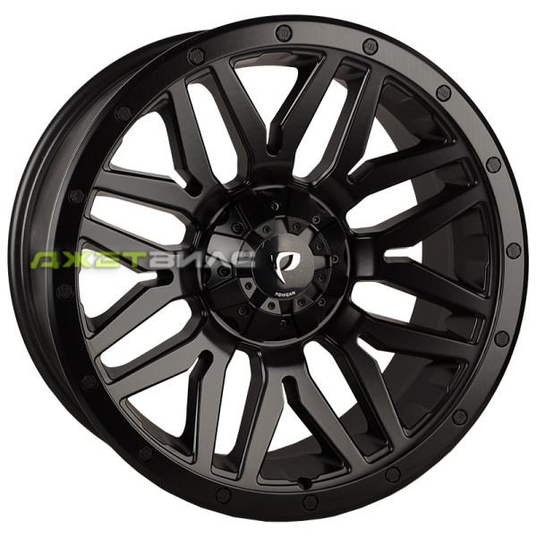 Литой диск Jetwheel Y5369 R17 8J 5x139.7 ET15 DIA 77.8 Black Matt