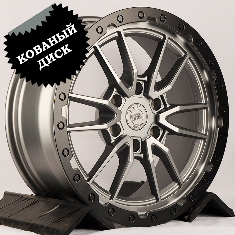 Кованый диск JETFORGED 111 R19 8.0J 6x139.7 ET25 Кованый диск JETFORGED 111 R19 8.0J 6x139.7 ET25 DIA 106.1 Matt Graphite Inside Rim Satin Black