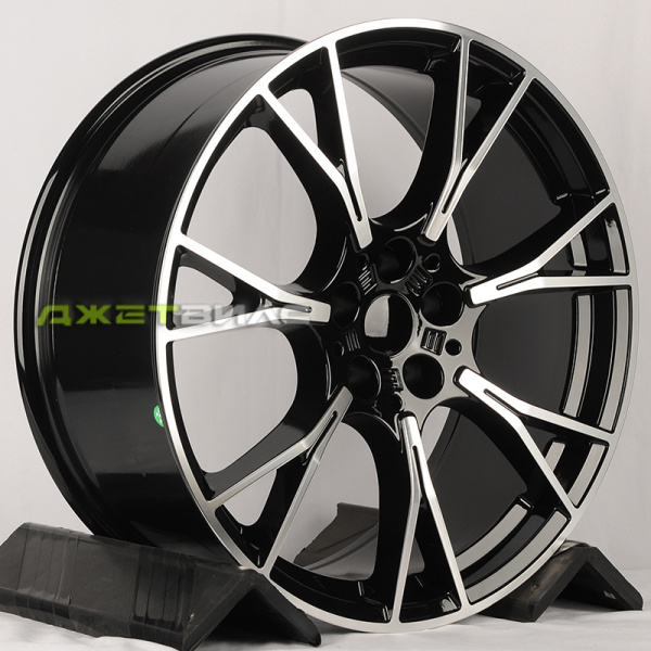 Литой диск Jetwheel 4088 R20 8.5J 5x112 ET25 DIA 66.6 Black Machine Face