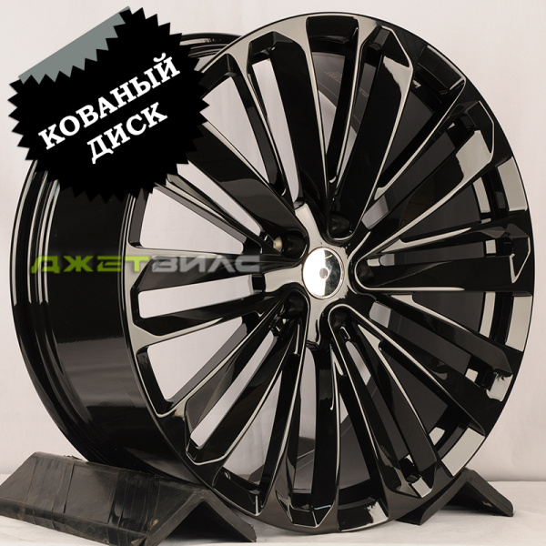 Кованый диск JETFORGED CR10003 R22 9J 5x120 ET40 DIA 62.5 Gloss Black