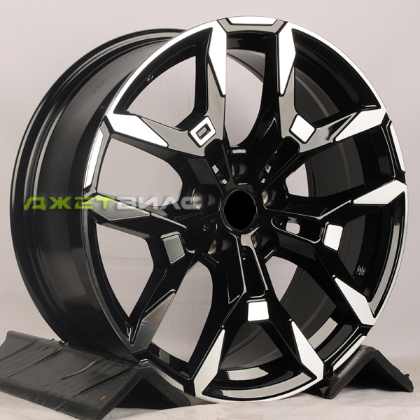 Литой диск RGW Wheels BH2091 R19 8J 5x112 ET27 DIA 66.6 Gloss Black Machine Face
