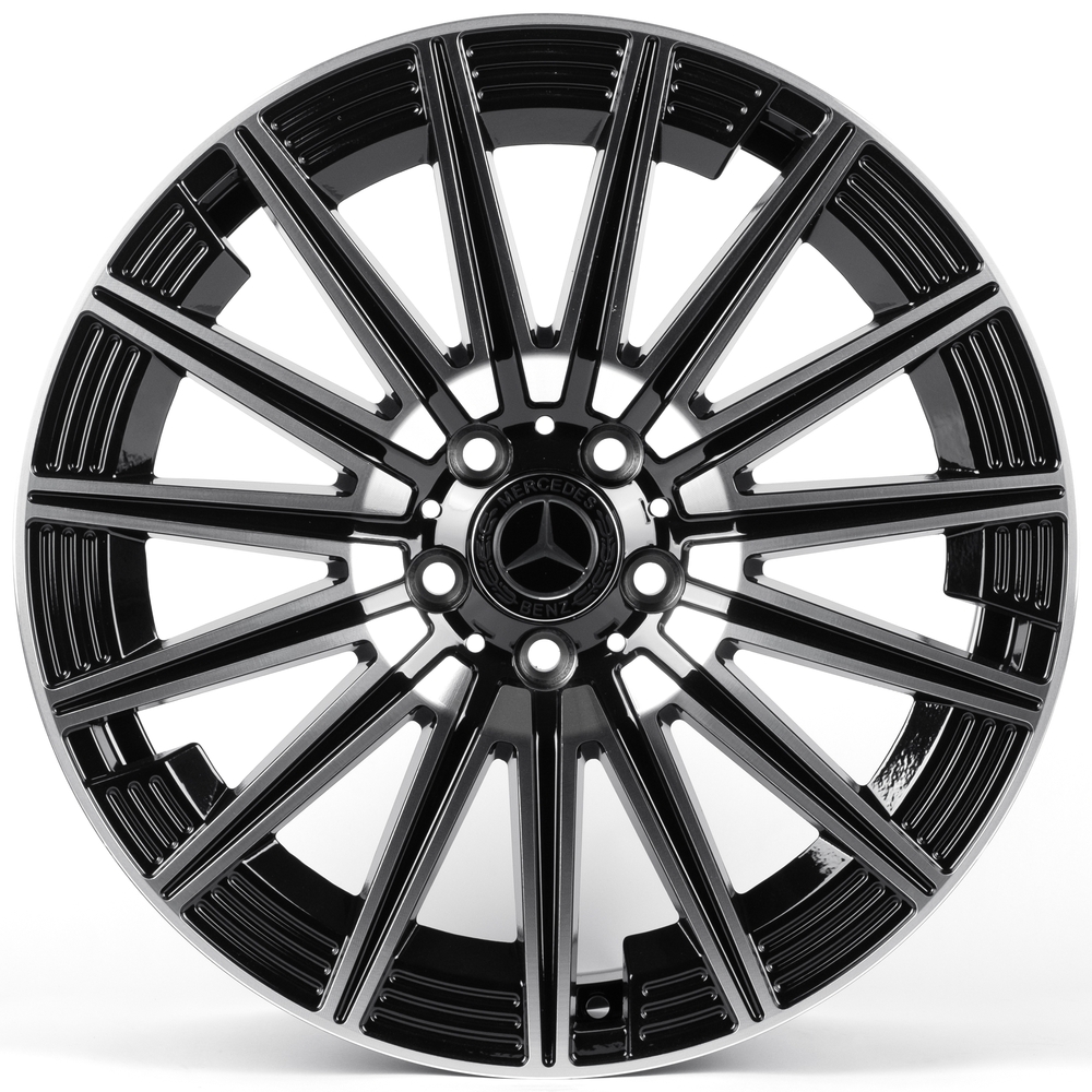 Разноширокие литые диски Mercedes-Benz XF002-CT508 R19 8.5/9.5J ET36/43 Разноширокий комплект дисков Mercedes-Benz XF002-CT508 R19 8.5J ET36 перед 9.5J ET43 зад 5x112 DIA 66.45