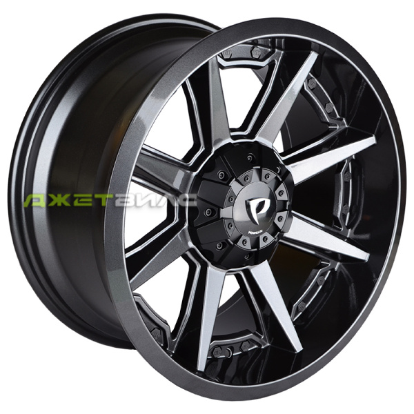 Литой диск Jetwheel BK819 R18 9J 12x135x139.7 ET20 DIA 106.1 PERL BLACK