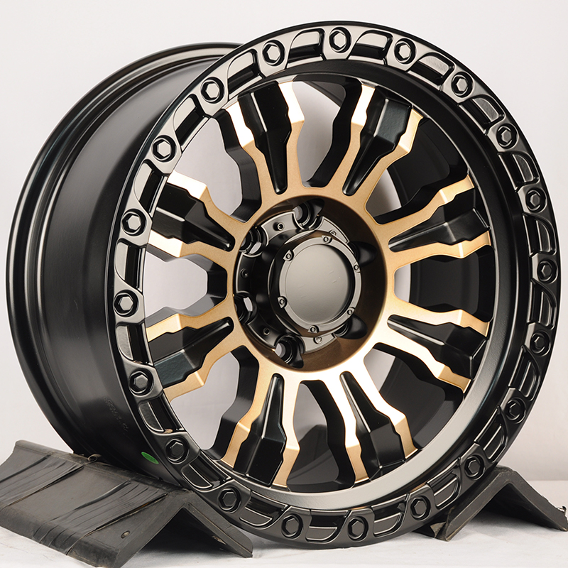 Литой диск Jetwheel FBX087-7 R17 9J 5x127 ET-12 Литой диск Jetwheel FBX087-7 R17 9J 5x127 ET-12 DIA 71.5 MBF+Bronze