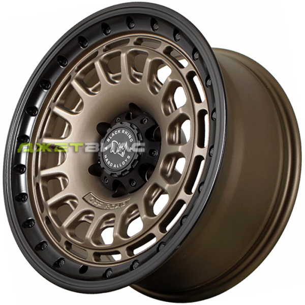 Литой диск FF KF60-1763 R18 8.5J 6x139.7 ET-15 DIA 110.1 Matt Bronze with Matt Black Li