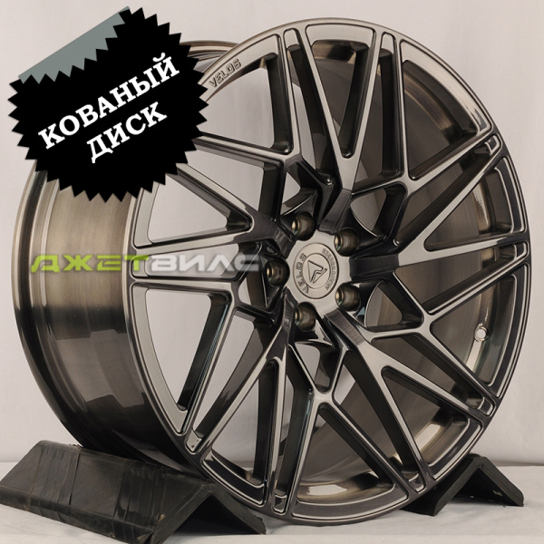 Кованый диск JETFORGED S3192502-27R R21 9.5J 5x112 ET30 DIA 66.56 Brusched Gloss Black