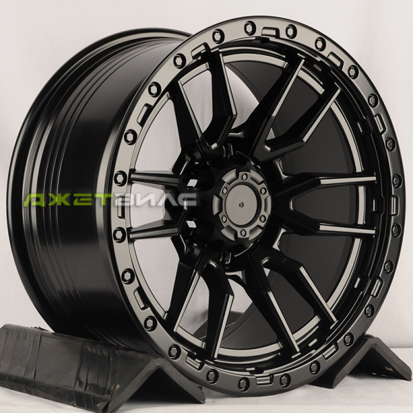 Литой диск Jetwheel FBX109-7 R17 9J 6x139.7 ET0 DIA 110.1 Matt Black