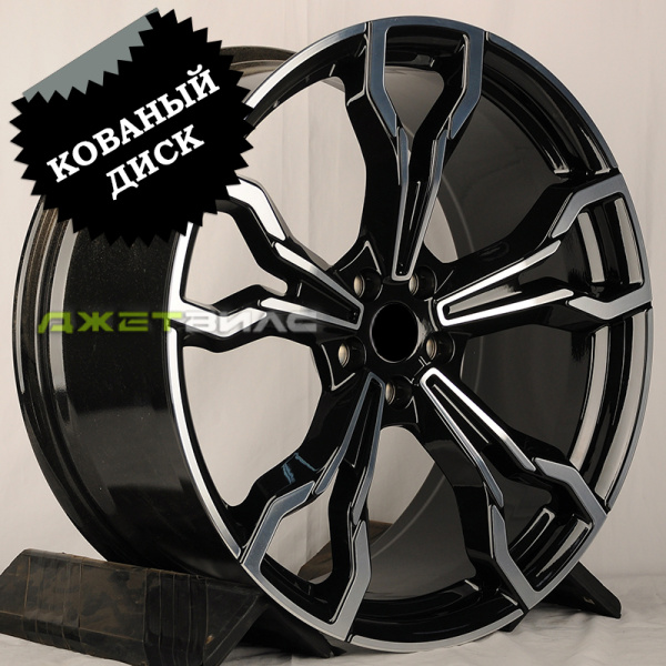 Кованый диск JETFORGED CR8821 R21 8.5J 5x112 ET25 DIA 66.56 Black Machined Face