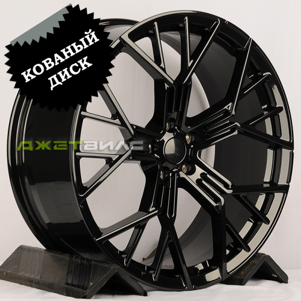 Кованый диск JETFORGED RGW798 R22 9.5J 5x112 ET32 DIA 66.56 Gloss Black