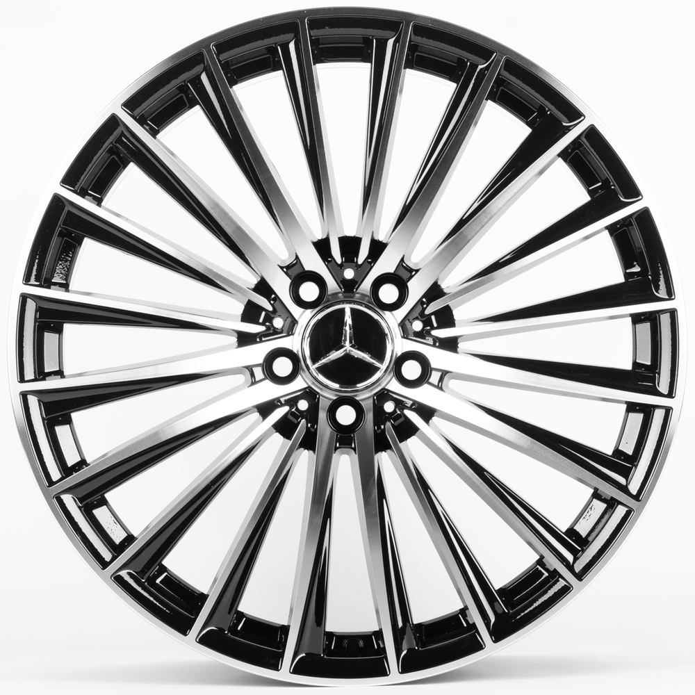 Разноширокие литые диски Mercedes-Benz iV-399-SM200 R20 8.5/9.5J ET40/45 Разноширокий комплект дисков Mercedes-Benz iV-399-SM200 R20 8.5J ET40 перед 9.5J ET45 зад 5x112 DIA 66.56