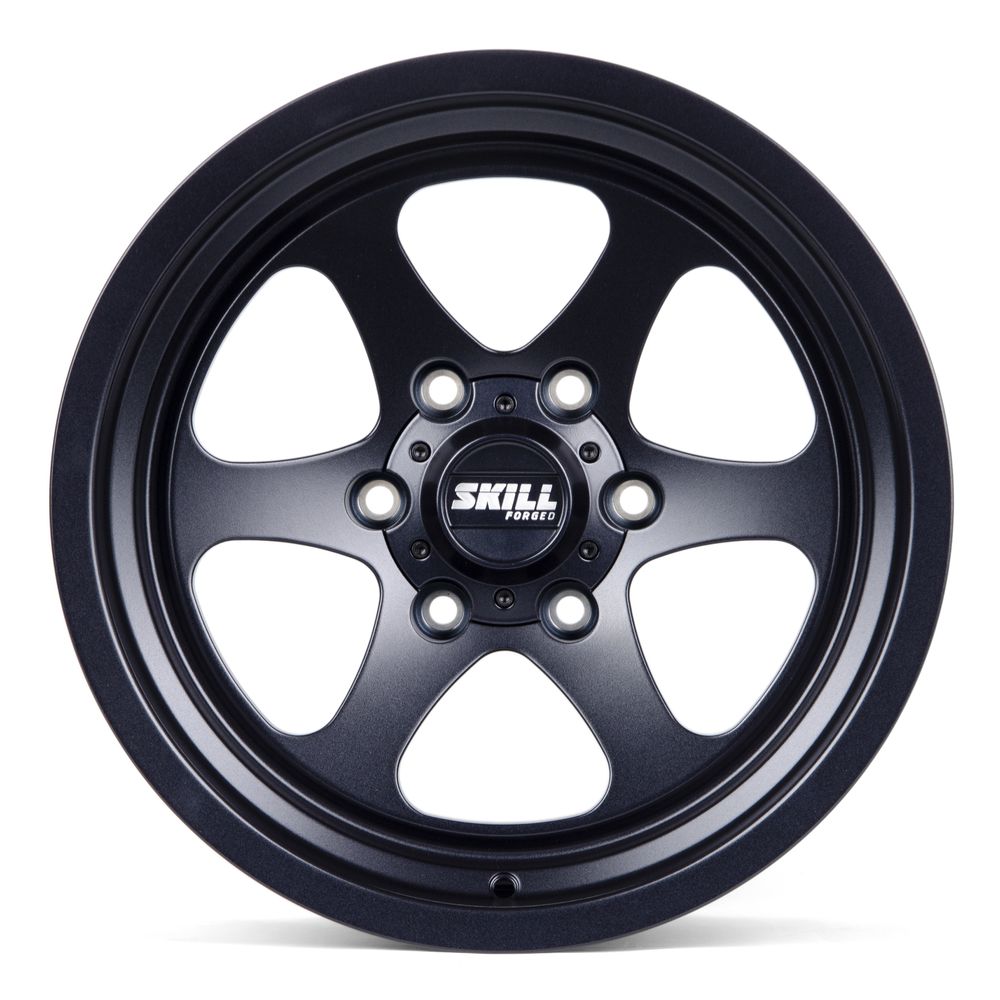 Кованый диск SKILL SB052-DS186 R17 9.5J 6x139.7 ET-25 Кованый диск SKILL SB052-DS186 R17 9.5J 6x139.7 ET-25 DIA 106.1 Чёрный Матовый