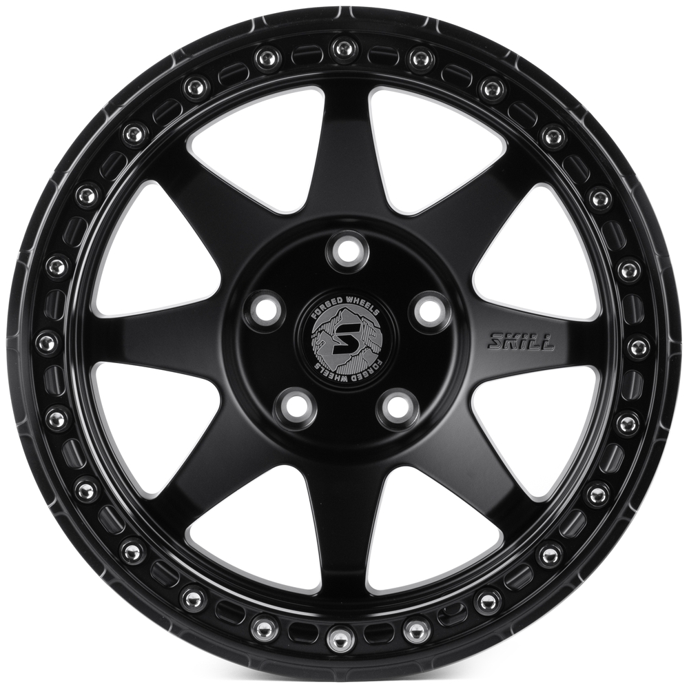 Кованый диск SKILL SB111-SK290 R17 9J 5x127 ET-12 Кованый диск SKILL SB111-SK290 R17 9J 5x127 ET-12 DIA 71.5 Чёрный Матовый