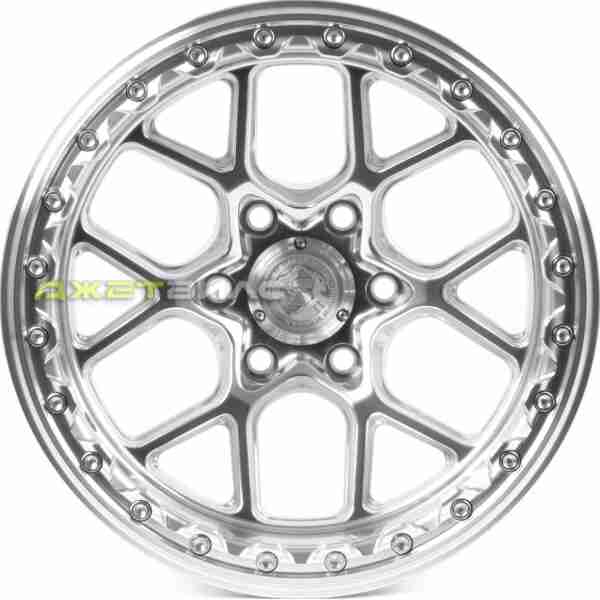 Кованый диск SKILL SB821-SB522 R17 10J 6x139.7 ET-25 DIA 106.1 Зеркальная Полировка