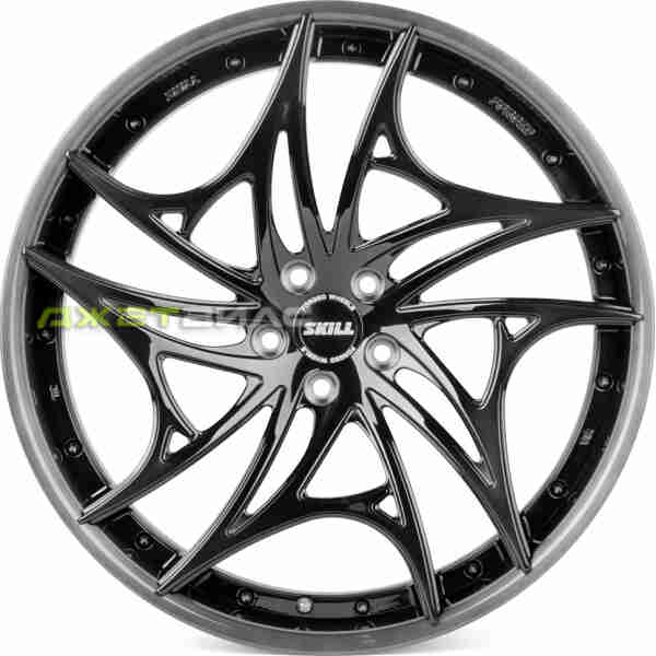 Кованые разноширокие диски SKILL SK207-SK201 R21 перед 10.5J ET31 зад 11.5J ET43 5x112 DIA 66.6