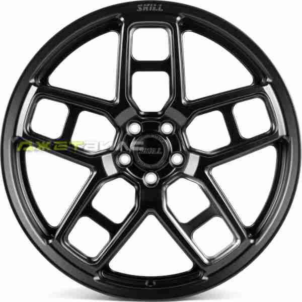 Кованый диск SKILL SK818-CS427 R21 9J 5x108 ET35 DIA 63.3 Чёрный Матовый + Полировка + Тёмный Лак