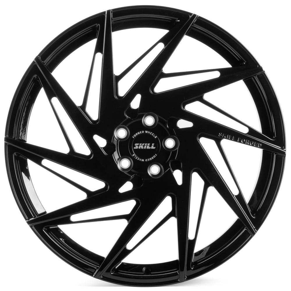 Кованый диск SKILL SL040 R21 8.5J 5x108 ET40 Кованый диск SKILL SL040 R21 8.5J 5x108 ET40 DIA 63.4 Чёрный