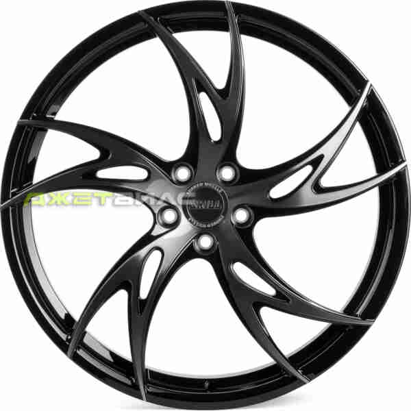 Кованый диск SKILL SL087 R21 8.5J 5x108 ET40 DIA 63.4 Чёрный + Полированный Обод