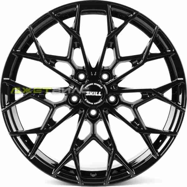 Кованый диск SKILL SL164-SK332 R20 8.5J 5x120 ET30 DIA 66.1 Чёрный Глянцевый