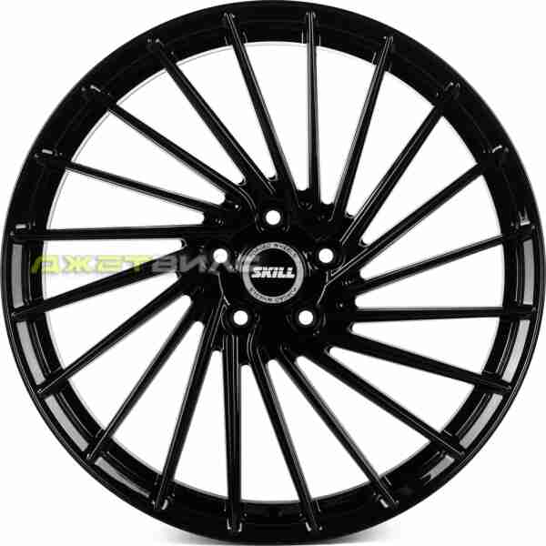 Кованый диск SKILL SL196-SV466 R21 9J 5x120 ET40 DIA 62.5 Чёрный Глянцевый