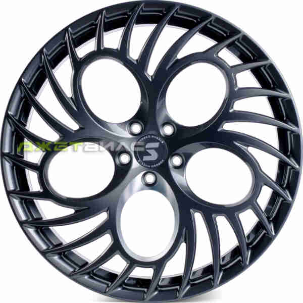 Кованый диск SKILL SL351-SL086 R21 9J 5x108 ET35 DIA 63.3 Графит Глянцевый