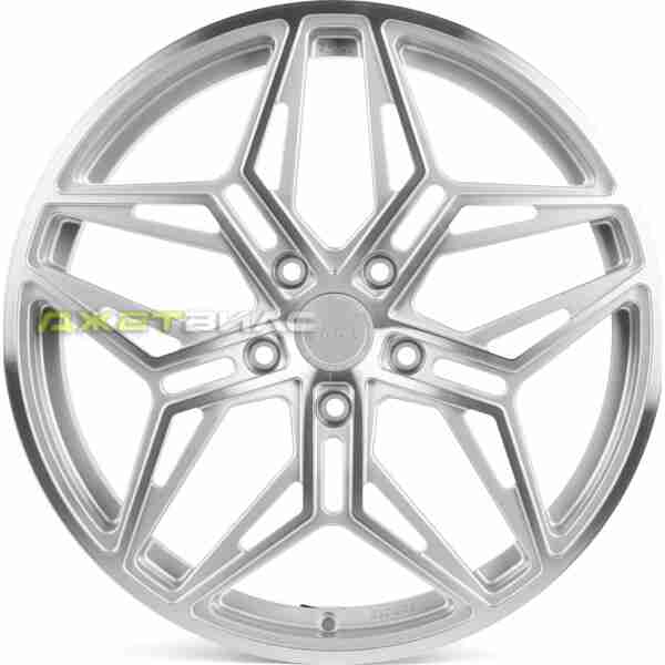 Кованый диск SKILL SL354-FG465 R20 8.5J 5x127 ET50 DIA 71.5 Серебро + Полированные Спицы