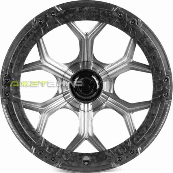 Кованые разноширокие диски SKILL SL401-SB595 R22 перед 10J ET20 зад 11.5J ET14 5x130 DIA 71.5