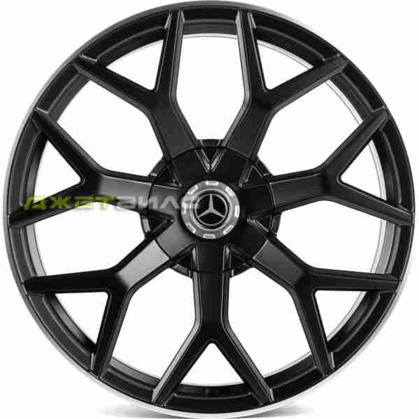 Кованый диск SKILL SL410-SK333 R20 9J 5x130 ET20 DIA 84.1 Чёрный Матовый + Полированный Обод