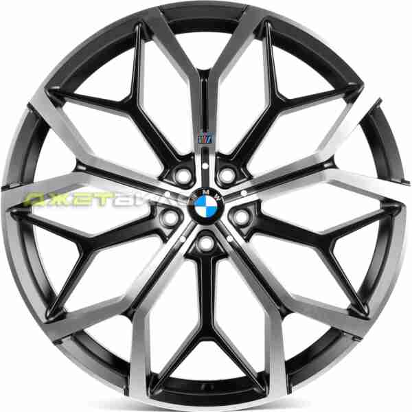 Кованые разноширокие диски SKILL SL437-CS443 R22 перед 9.5J ET37 зад 10.5J ET43 5x112 DIA 66.6