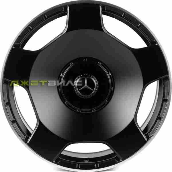 Кованый диск SKILL SL466-CS444 R22 10J 5x130 ET20 DIA 84.1 Чёрный Матовый + Полированный Обод