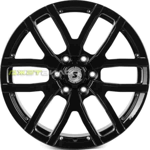 Кованый диск SKILL SL508-SL076 R20 9.5J 6x135 ET20 DIA 87.1 Чёрный Глянцевый + Полировка