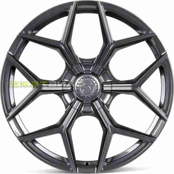 Кованый диск SKILL SL516-SL106 R22 10J 5x112 ET15 DIA 66.6 Графит Глянцевый