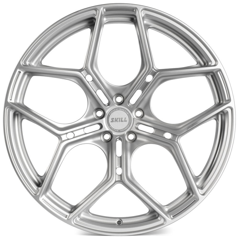 Кованый диск SKILL SL518-SK365 R22 10J 5x112 ET15 Кованый диск SKILL SL518-SK365 R22 10J 5x112 ET15 DIA 66.5 Серебро Матовое