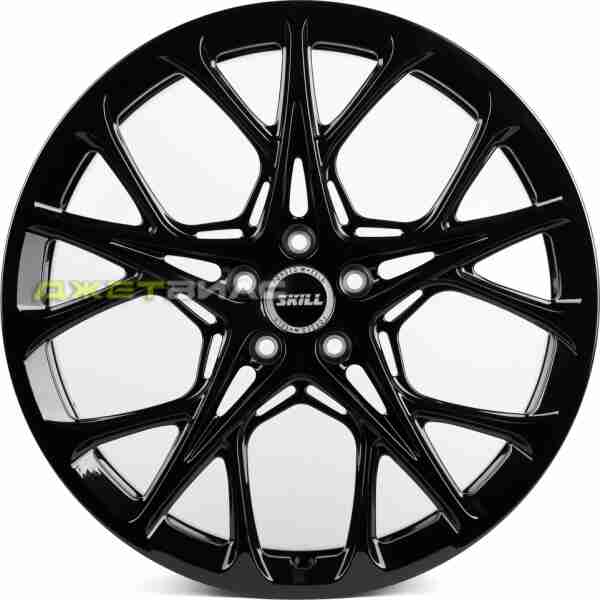 Кованый диск SKILL SL528-SB428 R21 9J 5x114.3 ET40 DIA 60.1 Чёрный Глянцевый