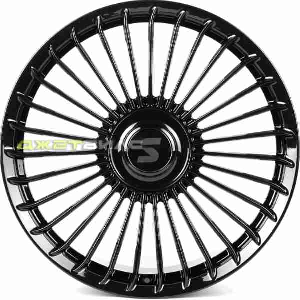 Кованый диск SKILL SL528-SK364 R22 9.5J 5x120 ET40 DIA 62.5 Чёрный Глянцевый