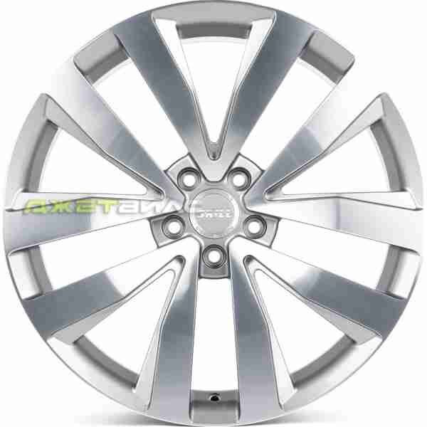 Кованый диск SKILL SL566-SL076 R20 9J 5x112 ET33 DIA 66.6 Графит Глянцевый + Полированные Спицы