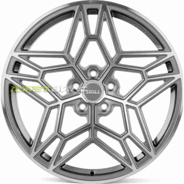 Кованые разноширокие диски SKILL SL645-CS265 R20 перед 8J ET27 зад 9J ET40 5x112 DIA 66.6