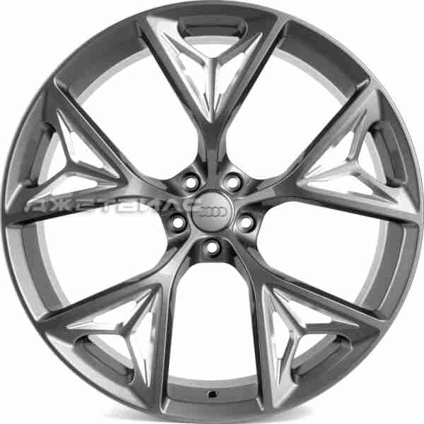 Кованый диск SKILL SL686-CS412 R20 9J 5x112 ET20 DIA 66.5 Графит Глянцевый