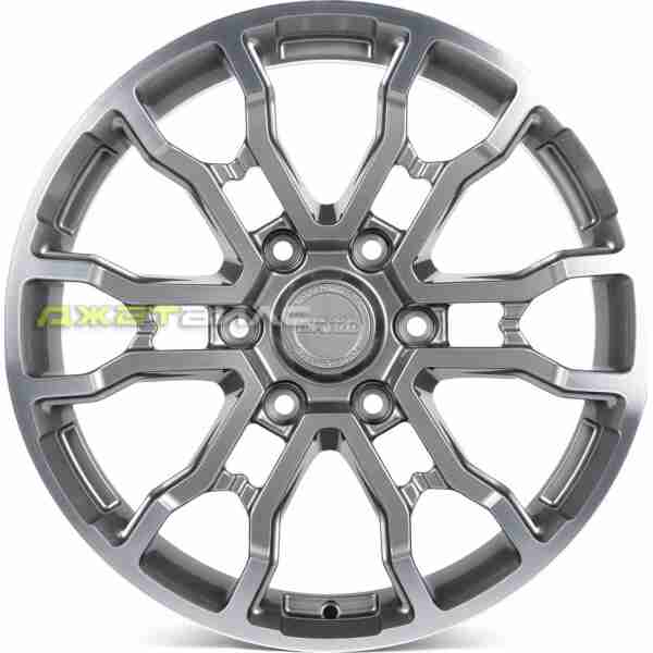 Кованый диск SKILL SV115-CS244 R18 9J 6x139.7 ET45 DIA 95.1 Графит Глянцевый + Полированный Обод