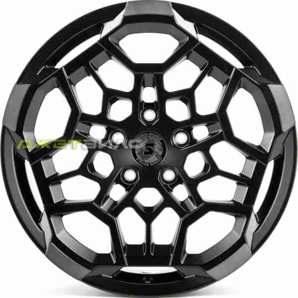 Кованый диск SKILL SV171-CS411 R20 8.5J 5x127 ET20 DIA 71.5 чёрный матовый + полировка + тёмный лак SK51