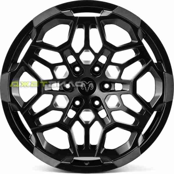 Кованый диск SKILL SV171-SK363 R22 9J 6x139.7 ET19 DIA 77.8 Чёрный Матовый + Полировка + Тёмный Лак