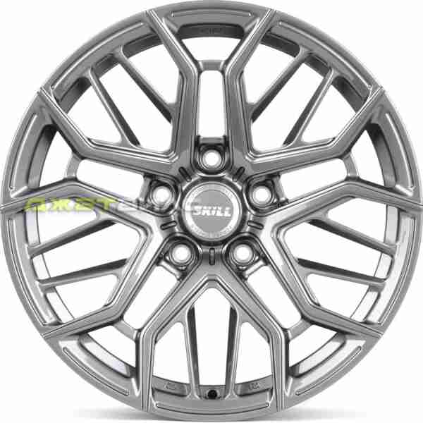 Кованый диск SKILL SV280-SV282 R18 8.5J 5x127 ET25 DIA 71.6 Графит Глянцевый