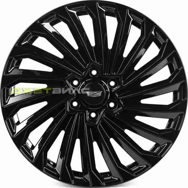 Кованый диск SKILL SV603-SL251 R22 9J 6x139.7 ET28 DIA 106.1 Чёрный Глянцевый