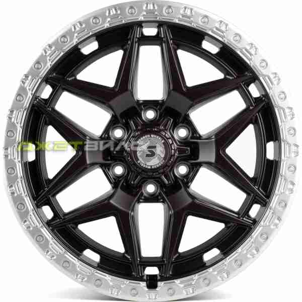 Кованый диск SKILL SV631-SK333 R20 9J 6x139.7 ET28 DIA 106.1 Бронза Матовая + Полированный Обод
