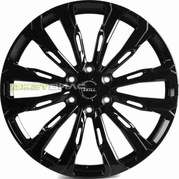 Кованый диск SKILL SV671-CS412 R20 9J 6x139.7 ET28 DIA 106.1 Чёрный Глянцевый